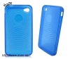 Ring pattern soft case / TPU case for iphone4