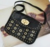 Rivets leather handbags(EMG8133)