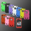 Robot otter case PC+silicone pc case for iphone 3G 3GS