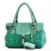 Romance style PU lady portfolio bag