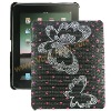 Romantic Butterfly Diamond Rhinestone Shell Protect Cover For Apple iPad