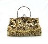 Romantic floral bling sequin clutch evening bag /handbags 063