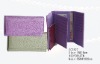Romantic purple pvc wallet