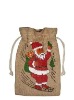 Rope Drawstring Jute Bag