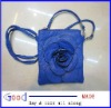 Rose Money Bag / Mini Bag w/ Strap