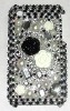 Rose Shining Diamond Phone Case for iPhone 3 / 3S