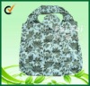 Rose reusable expandable flower shopping fold bag