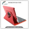 Rotary with double-duty for apple ipad2 pu leather case