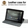 Rotatable Leather Skin for Motorola Droid Xyboard 8.2", Folding Leather Case Cover for Motorola Xoom 2 Droid Xyboard 8.2"