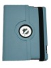 Rotate 360 degree with smart sleep function Leather case for iPad 2