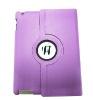 Rotate 360 degree with smart sleep function Leather case for iPad 2