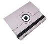 Rotate 360 degree with smart sleep function Leather case for iPad 2