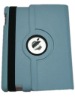 Rotate 360 degree with smart sleep function Leather case for iPad 2