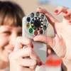 Rotating Disk Equipped with 9 Different Lenses Case for iPhone 4/4S