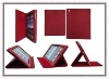 Rotating PU Leather Cover Case for iPad 2 (auto on/off)