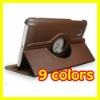 Rotating Stand Leather Cover Case for HTC Flyer w Built-in Stand Tablet PC Cases Covers Accecessories Wholesale Cheat Lot Brown