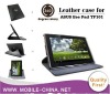 Rotating leather case for asus eeepad transform TF101 vertical and horizontal