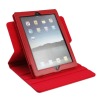 Rotation PU case for ipad 2 (black/red/brown)