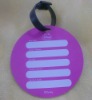 Round Shape PVC Luggage Tag