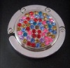 Round fully-jewelled bag hanger hook / gadget gifts ZM-HB039.