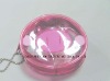 Round shape pvc coin pouch with piping edge XYL-CC013