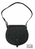 Round shoulder bag