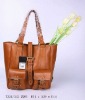 Roxanne Tote Bag in oak Natural Leather