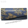 Royal blue sequin evening bags WI-0914
