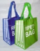 Rpet eco friendly bag ,rpet green bag, rpet blue bag