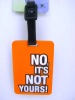 Rubber Luggage Tag