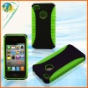 Rubber hybrid case for iphone 4G