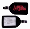 Rubber luggage tag