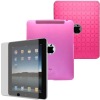 Rubberized Crystal Skin Case for Apple iPad