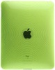 Rubberized Crystal Skin Case for Apple iPad (Swirl green)