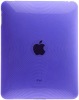 Rubberized Crystal Skin Case for Apple iPad (Swirl purple)