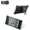 Rubberized Hard stand Case for iPhone 4