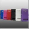 Rubberized Snap On Combo Slide Cover For HTC EVO 4G