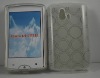 Rubberized cell  phone TPU case for sony-Ericsson ST15I