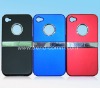 Rubberized stand cover for iphone 4 with stand