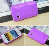 "S" Design TPU Skin Case Gel Cover Protector For Samsung Galaxy Y S5360 - Purple