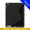 S Shape TPU Gel Case Cover for iPad 3