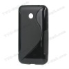 S Shape TPU Gel Case for LG E510 Case