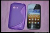S Shape TPU Gel Skin Case for Samsung S5368