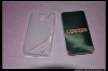 S Shape TPU Sleeve Gel Skin Case for LG Optimus LTE LU6200 P930