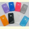 S lines colorful Silicone/TPU Phone Case for iphone4s