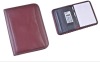 SG13328 a4 size pu leather business portfolio with calculator and notepad