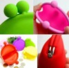 SGS&RoHS approved Silicone coin purses with Shenzhen direct factory