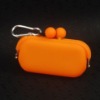 SGS&RoHS approved Silicone mini glasses case with keychain