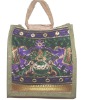 SILK PATCH JUTE BAG