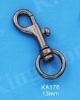 Safety swivel metal snap hook,dog hook,dog clip for handbag